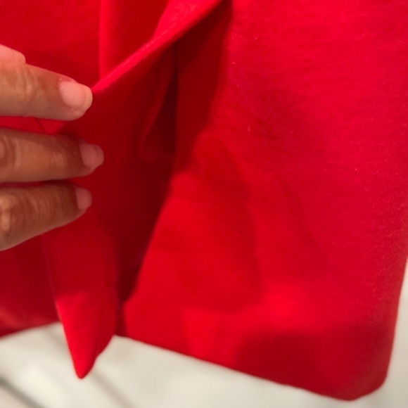 Soho Collection Red Cotton Blend Blazer.Size 48=M - Picture 14 of 16